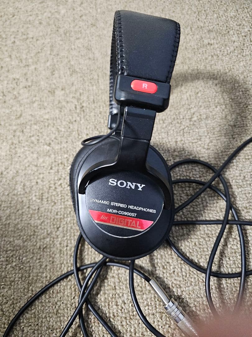 SONY MDR-CD900ST 有線ヘッドホン モニターヘッドホン