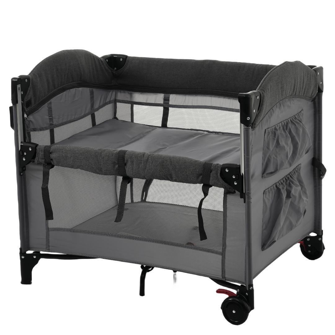 ベビーベッド ベビーサークル 折りたたみ 添い寝ベッド 多機能 軽量