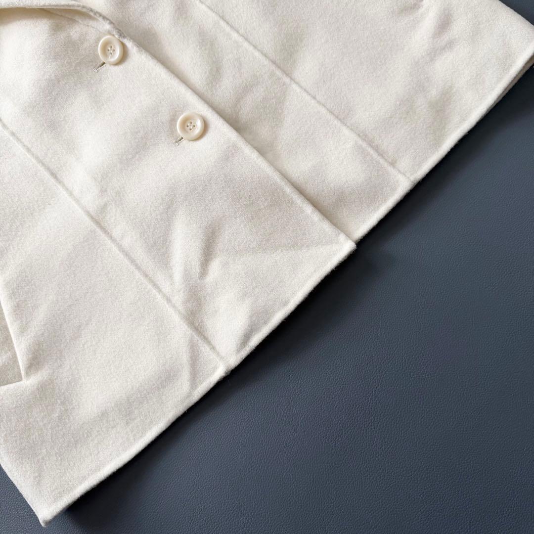 現行品✨regleam レグリーム セーラーショートコート オフホワイト 美品