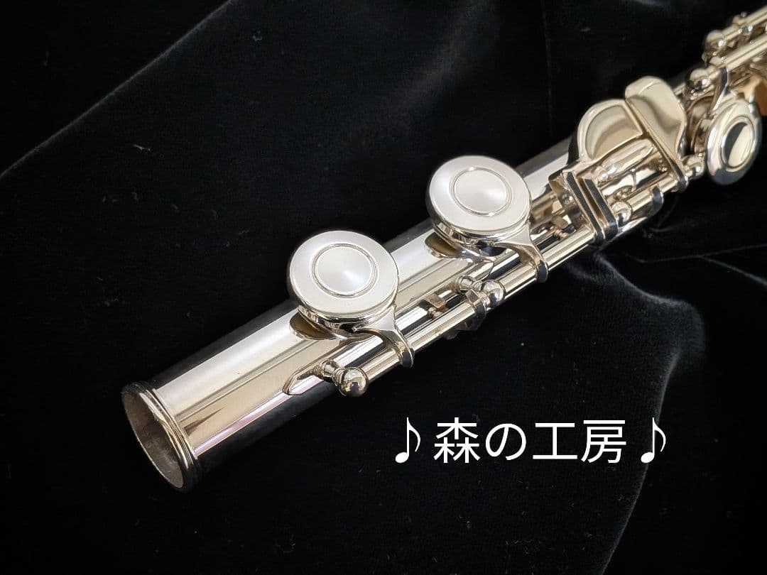 商談中【ゆう】銀メッキヤマハフルート YFL211S Eメカ