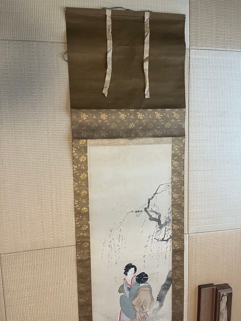 美人画　掛け軸