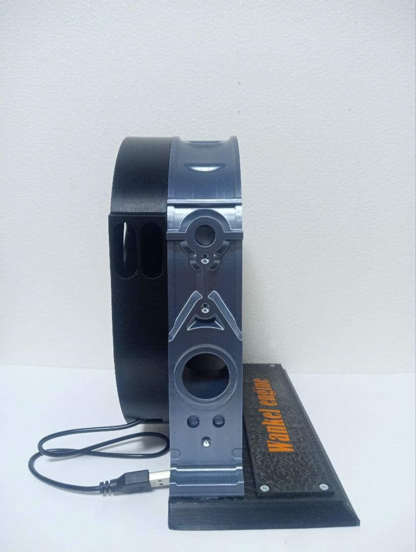 ワンケルエンジン 3Dモデル / USBモーター搭載