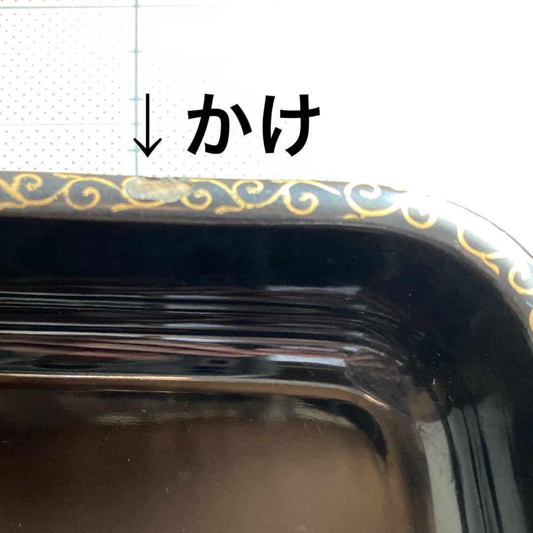 時代 文箱 蒔絵 硯箱 4点セット 菊模様