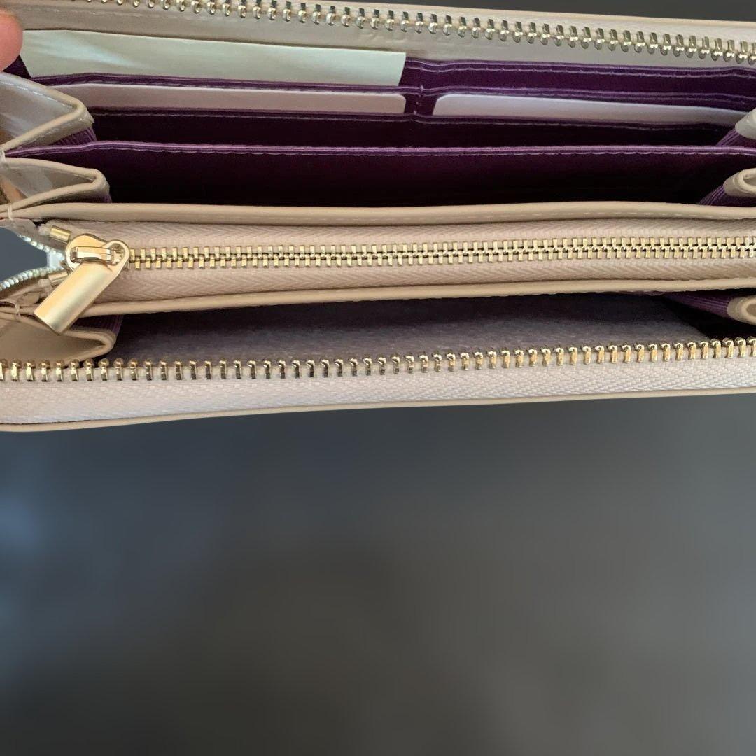 ポール＆ジョー 長財布 ヌメ革 ラウンドジップ本革 ヌネット 長札入れ