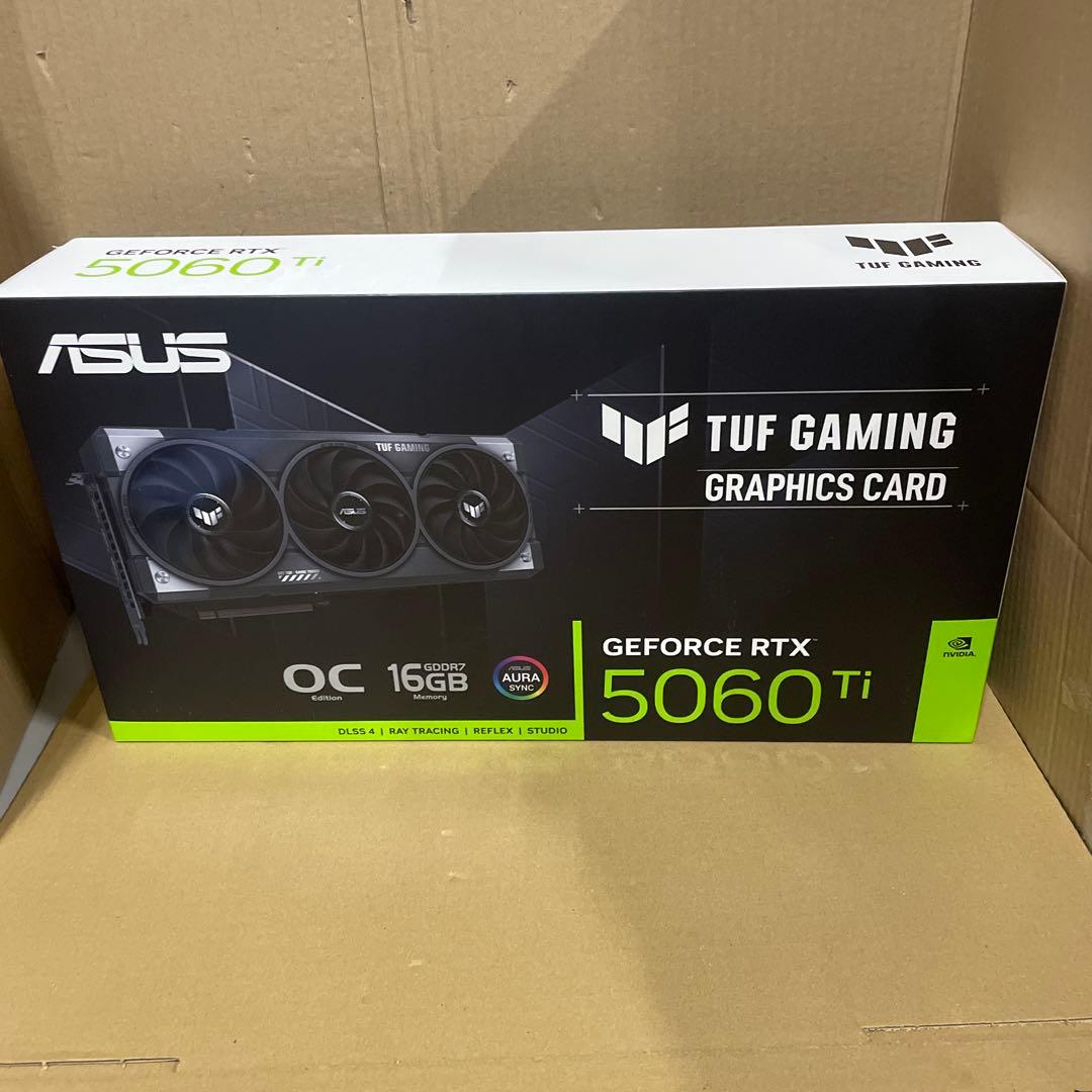 ASUS NVIDIA GeForce RTX 5060Ti ビデオカード