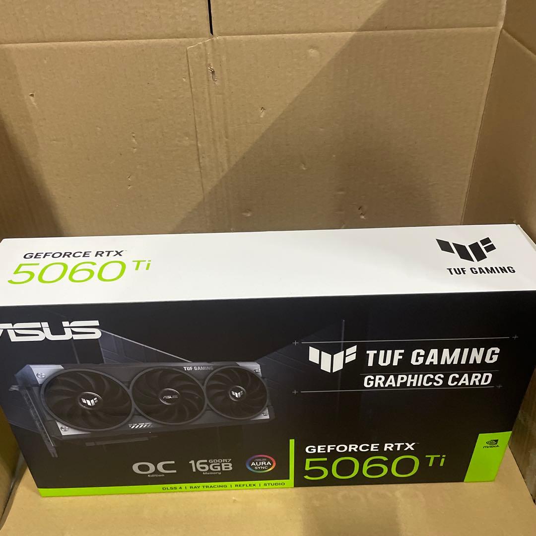 ASUS NVIDIA GeForce RTX 5060Ti ビデオカード