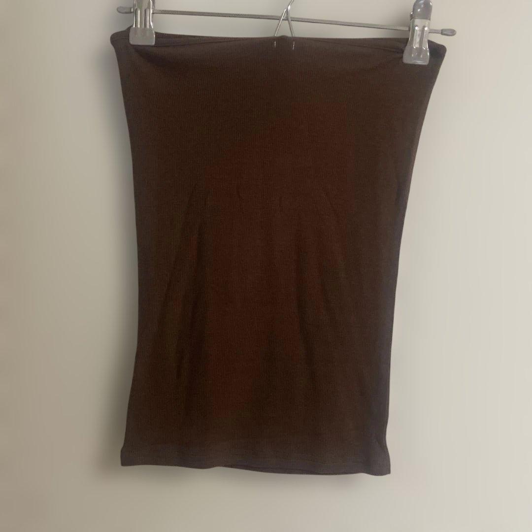 未使用❤️ anuans アニュアンス　テンセルウールレイヤーカット トップス