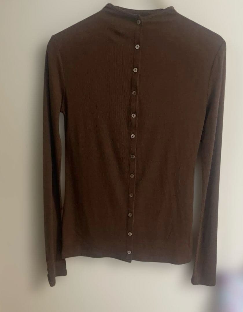 未使用❤️ anuans アニュアンス　テンセルウールレイヤーカット トップス