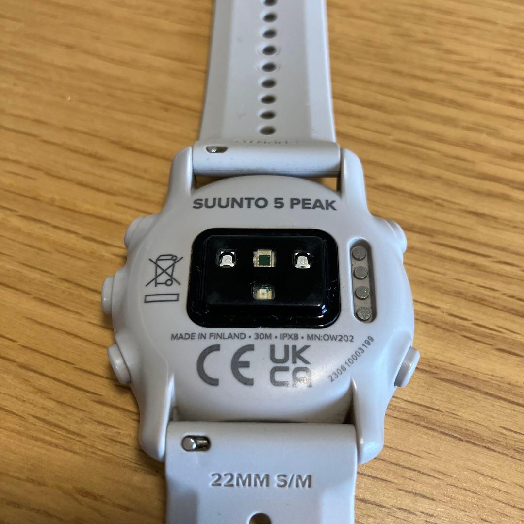 SUUNTO 5PEAK グレー 充電ケーブル付き