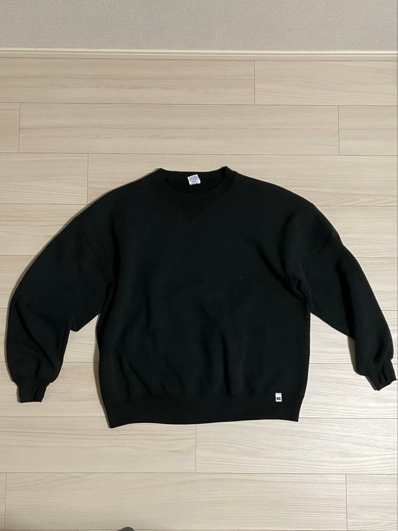 RUSSELL ATHLETIC XL ブラックスウェット　ラッセル