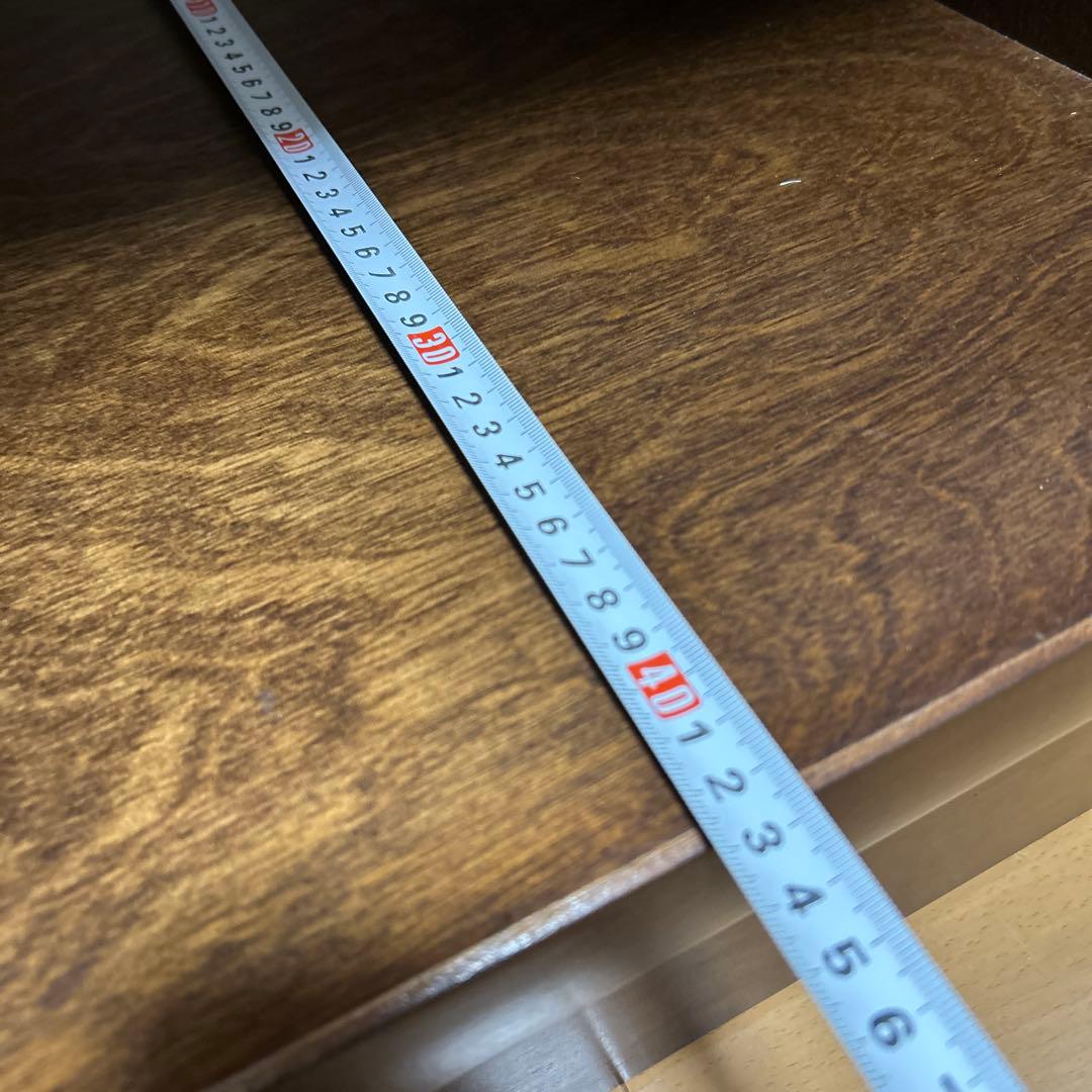 大雪木工 北海道民芸家具 ライティングビューロー 天然木 収納机 学習机