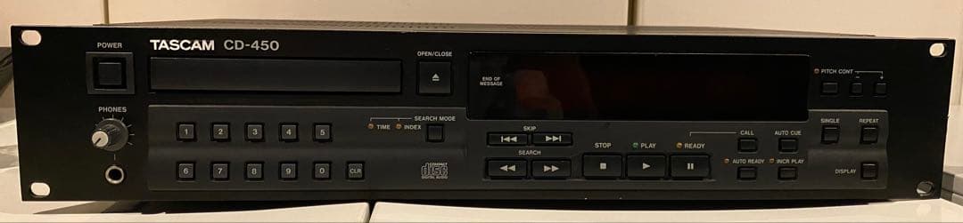 TASCAM CD-450 プレーヤー業務用機器　オーディオ【1/19値下げ】