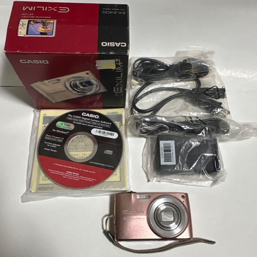 CASIO EXILIM EX-Z400 ピンク デジタルカメラ