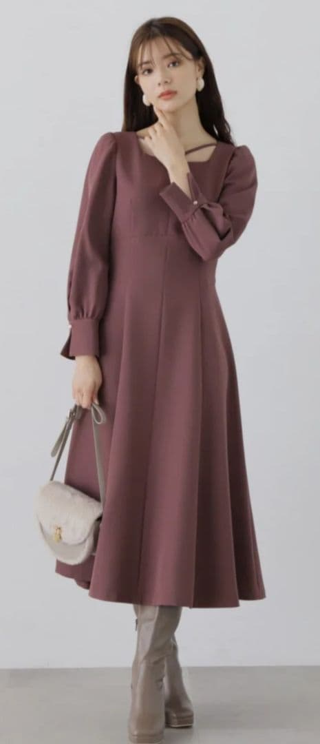 【Pikake】プロポーションボディドレッシング　ワンピース