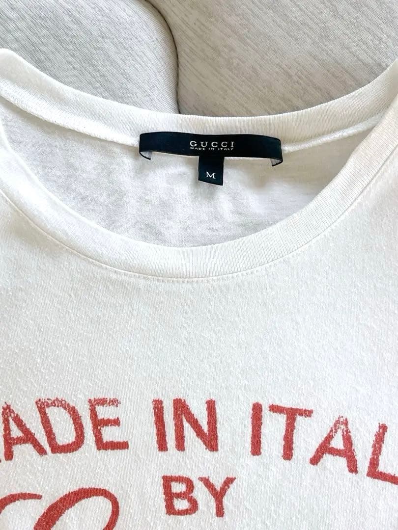 グッチ Gucci プリントTシャツ ホワイト 星座柄 エコバッグ ノベルティ