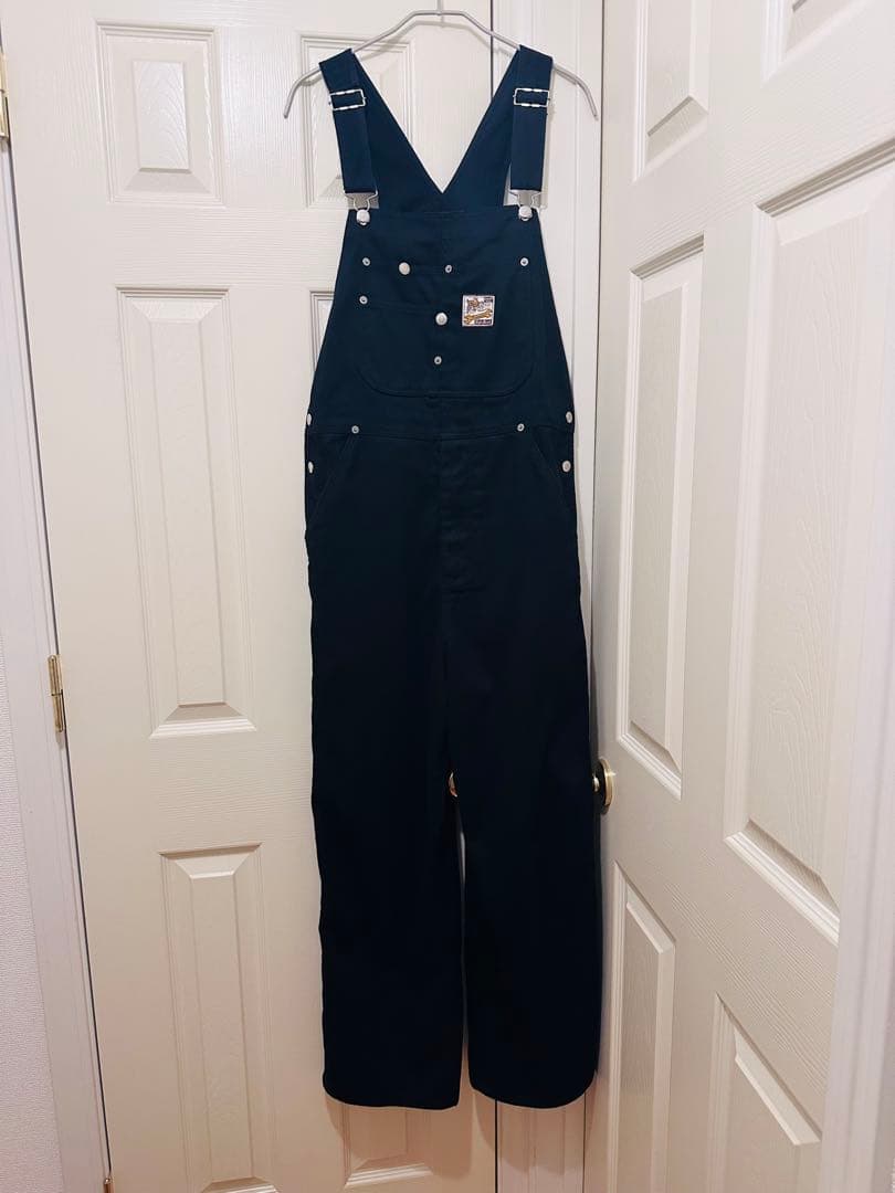 Schott オーバーオール サロペット つなぎ 黒