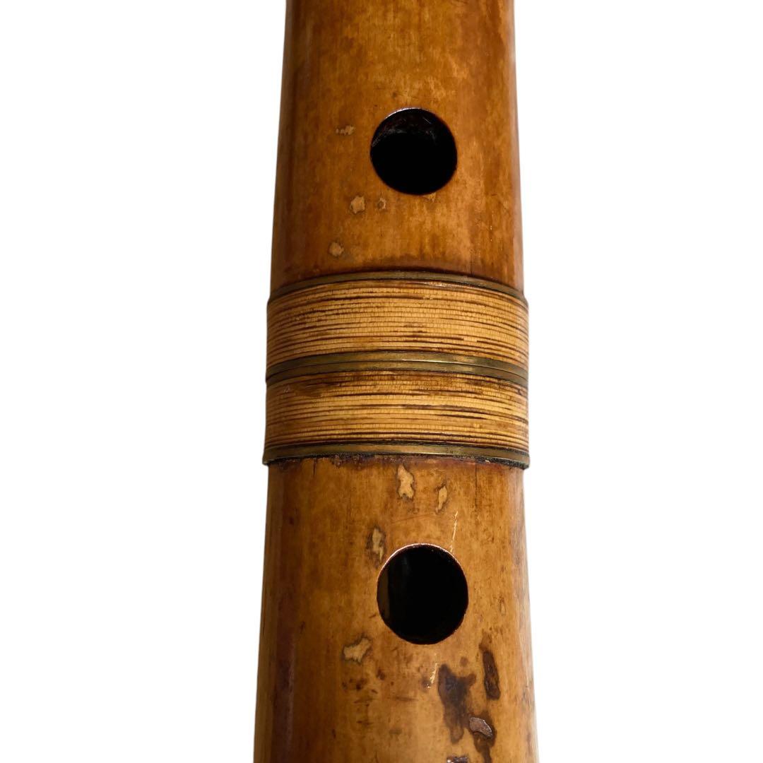 城閣　二印　尺八　52cm 動作保証