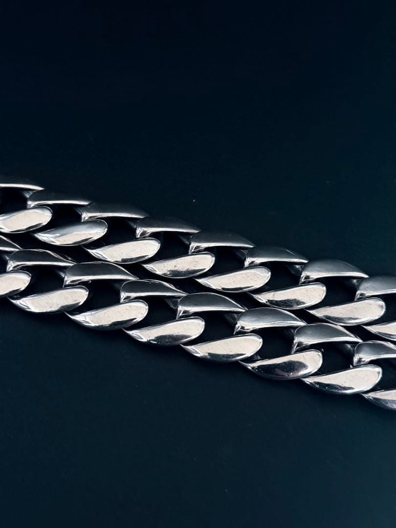 ウォレットチェーン クラシック ダブルクリップ シルバー925