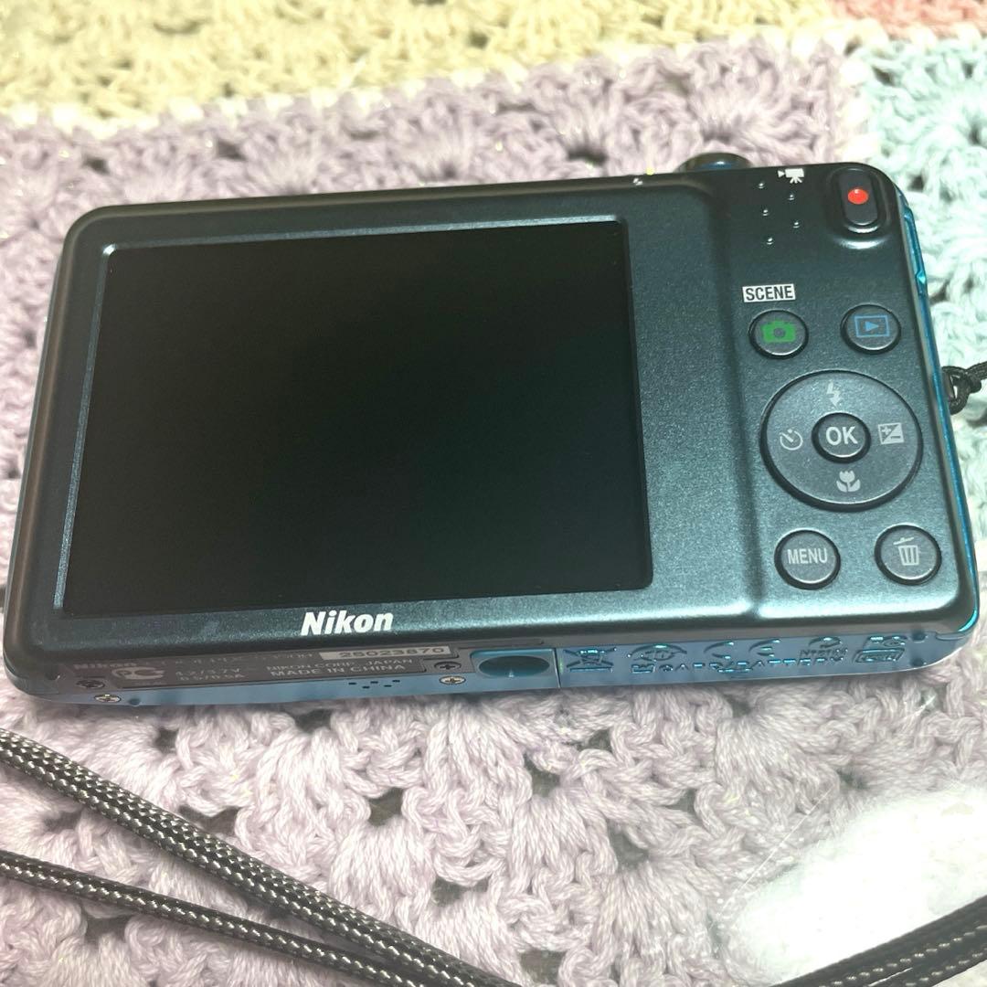 【値下げしました！】Nikon COOLPIX S3500 デジタルカメラ 青