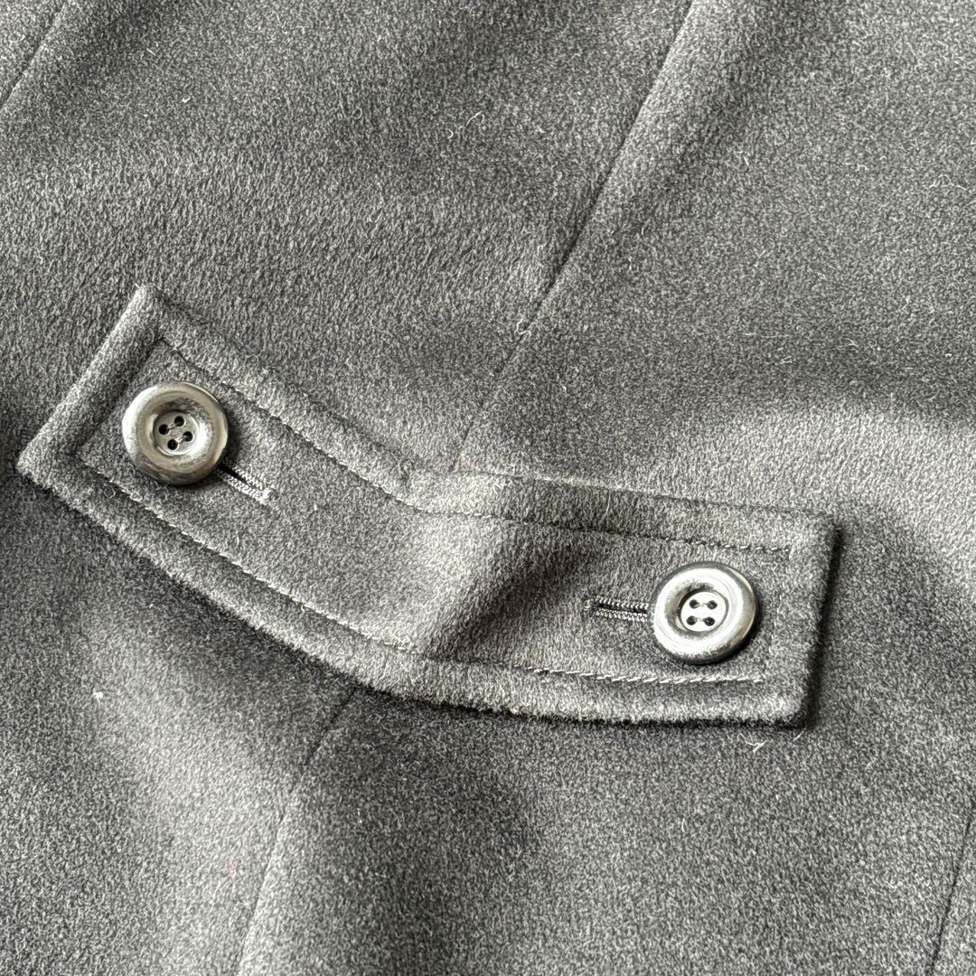 極美品☆SAGA FURS コート　カシミヤ　ブルーフォックス11 Aライン