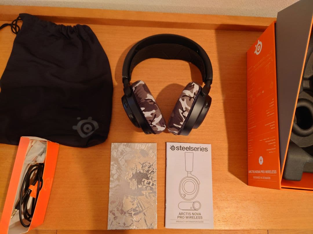 Arctis Nova Pro Wirelessイヤーパッド交換済み動作確認済み