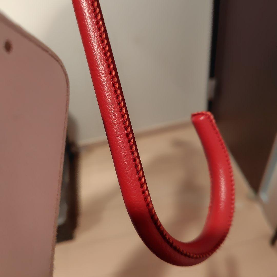 Angelic Pretty ドット エンジ 傘 ハートロゴ 赤