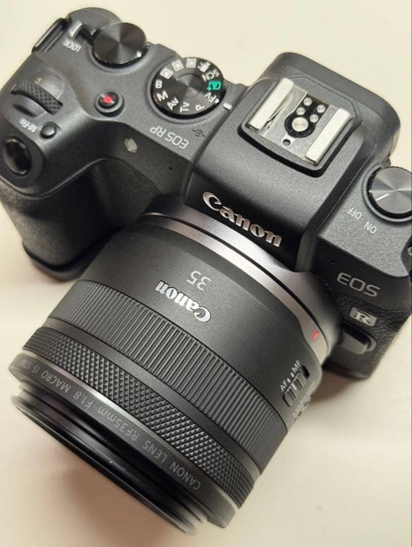 Canon eos rp +rf35mm f1.8+その他備品セット
