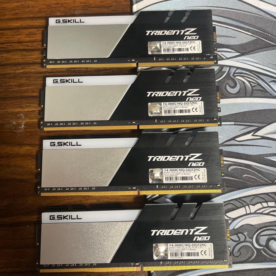 メモリー G.SKILL TRIDENT Z NEO 32GB 3600MHz CL16