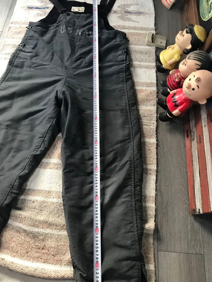 ★実物40s US Navy Deck overalls デッキフック Ｓ