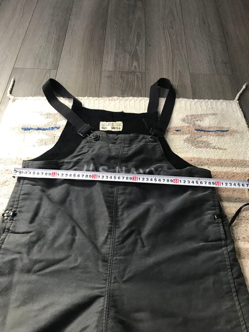 ★実物40s US Navy Deck overalls デッキフック Ｓ