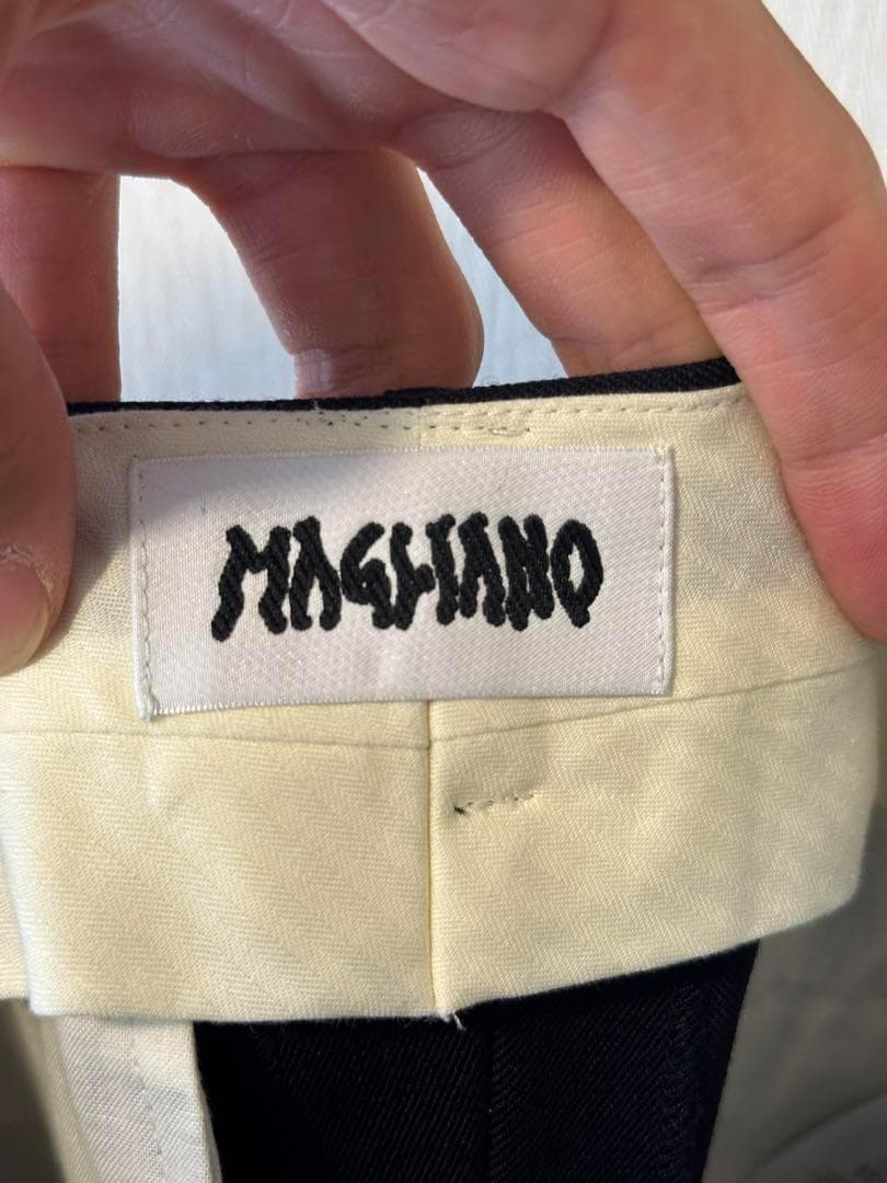 パンツ Magliano 22FW Black Slacks Pants