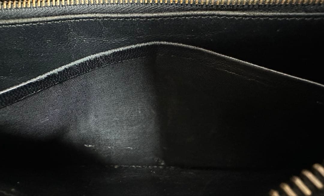 【付属品付】ボッテガヴェネタ ラウンドファスナー/ラム/黒/4️⃣✨✨✨