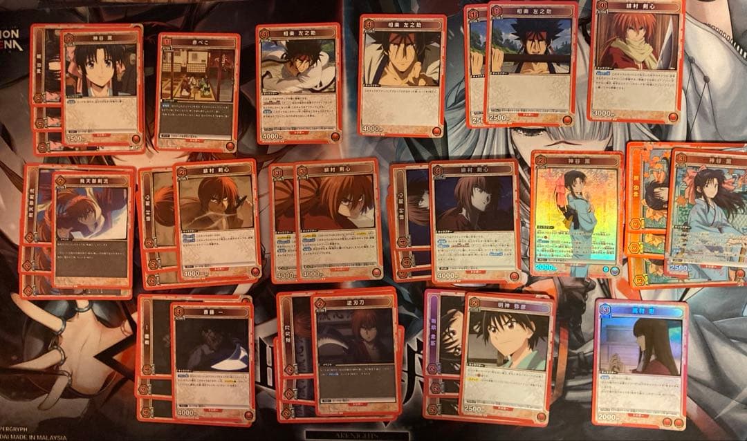 UNION ARENA 剣心デッキ