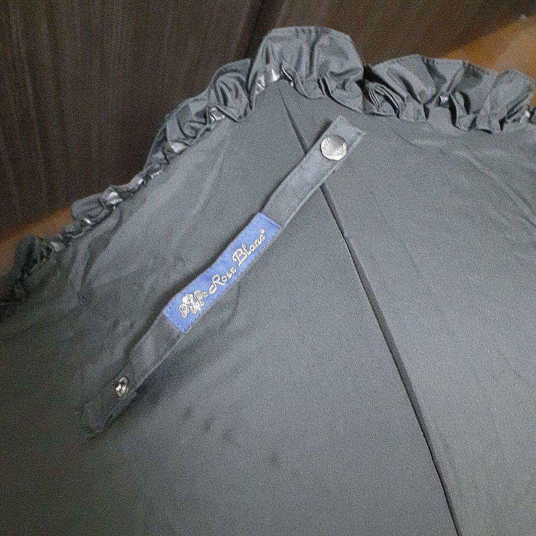 ロサブラン　芦屋　折り畳み日傘　黒