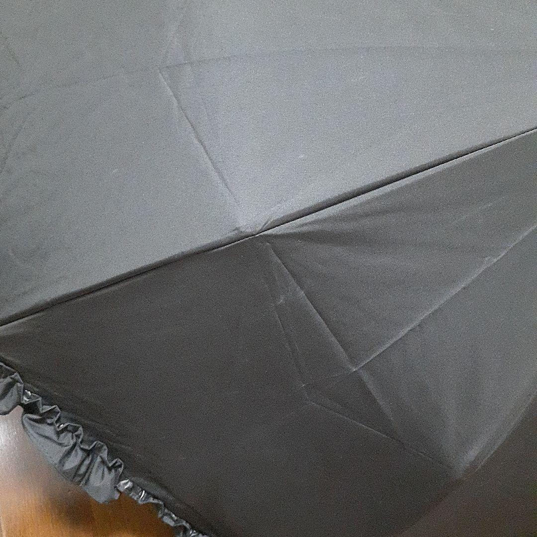 ロサブラン　芦屋　折り畳み日傘　黒