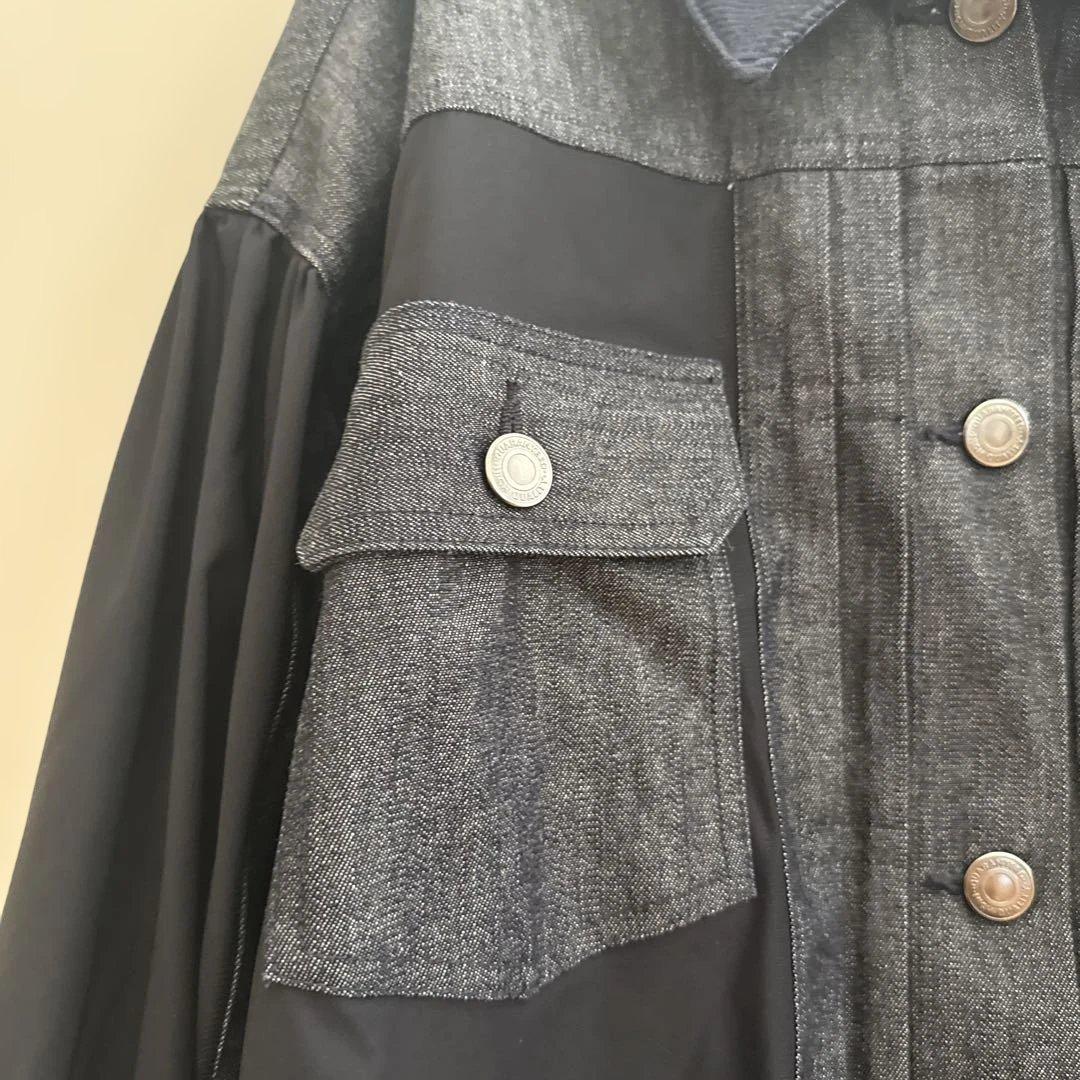 EZUMi★新品デニムジャケット ダークグレー ブラック