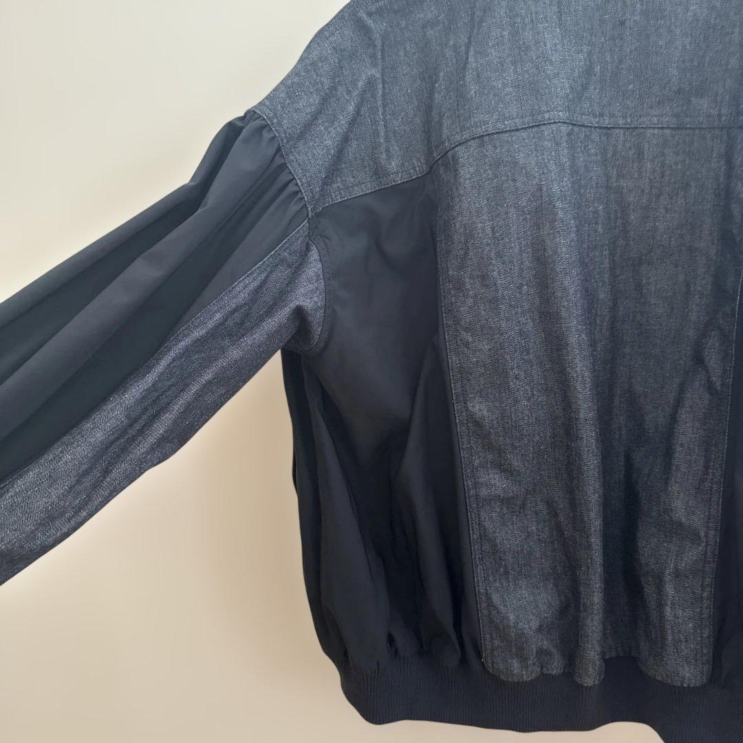 EZUMi★新品デニムジャケット ダークグレー ブラック