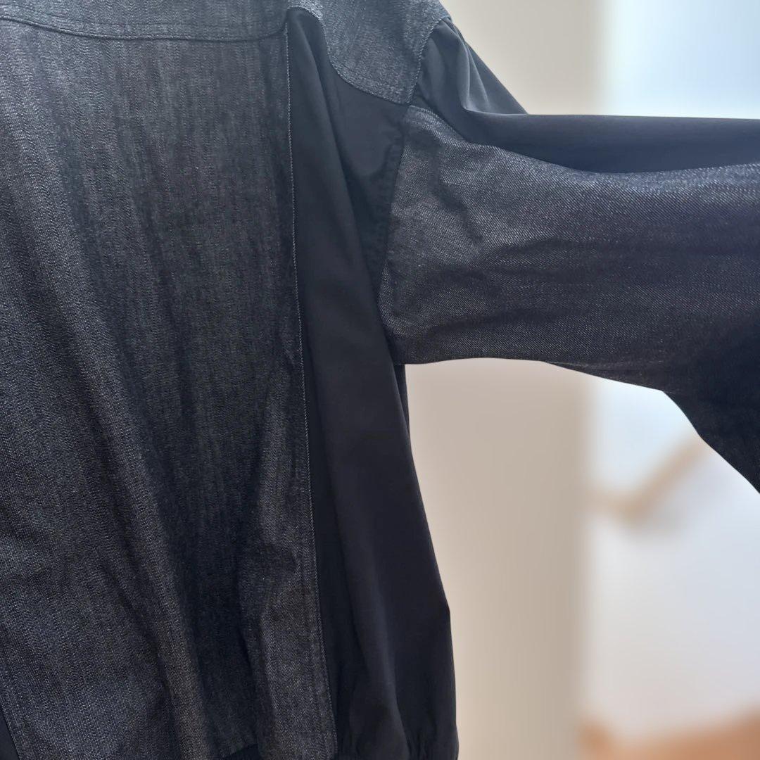 EZUMi★新品デニムジャケット ダークグレー ブラック