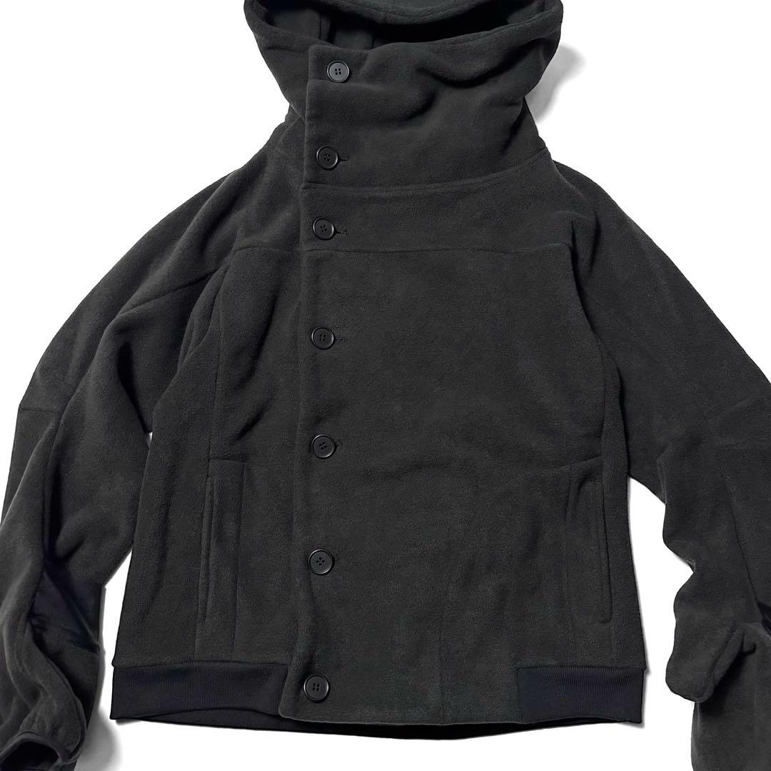 希少 gomme ミトンスリーブフリースジャケット 日本製