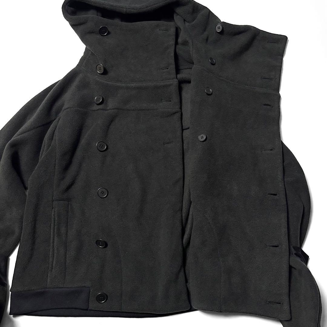 希少 gomme ミトンスリーブフリースジャケット 日本製