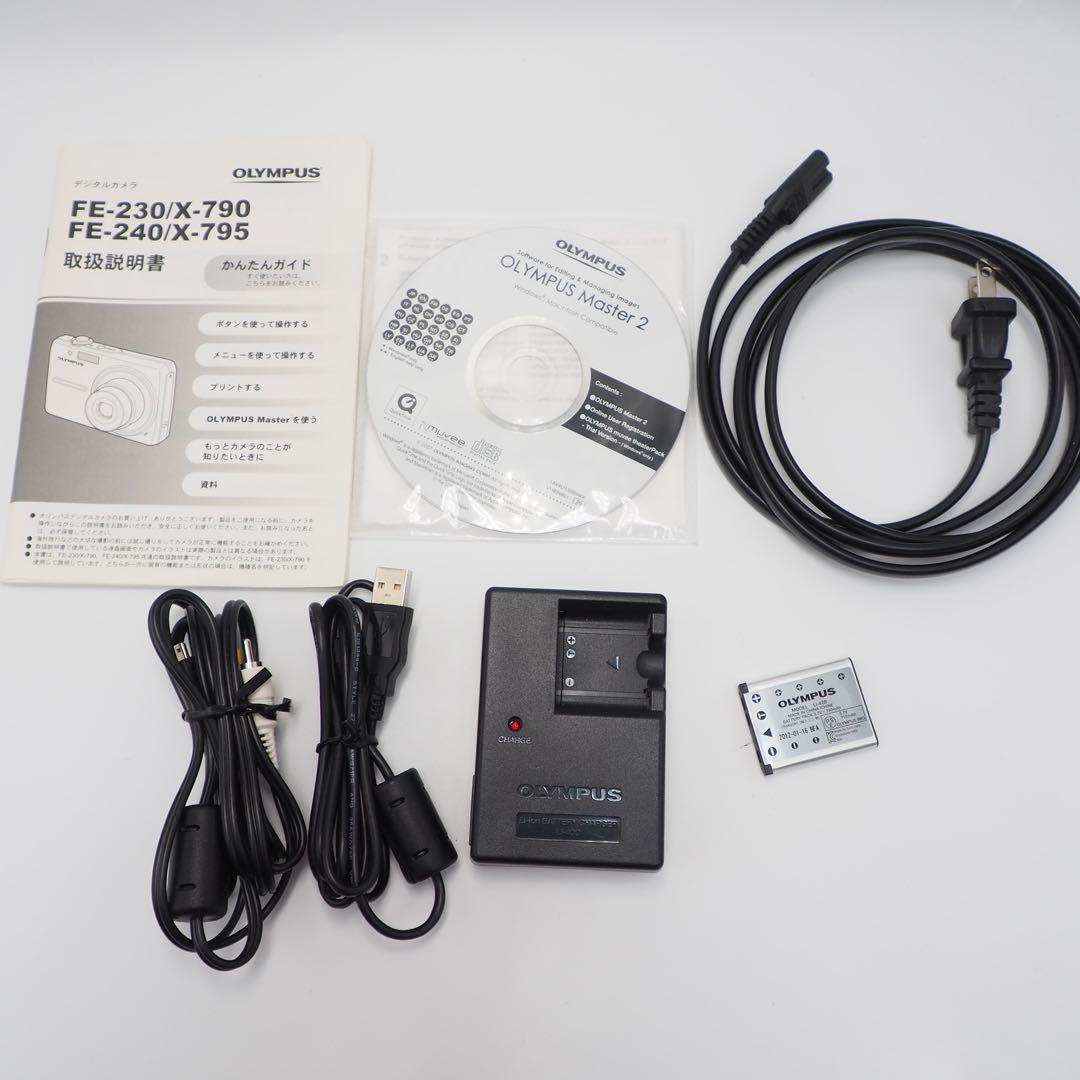 デジタルカメラ OLYMPUS FE-240 状態良好 付属品あり