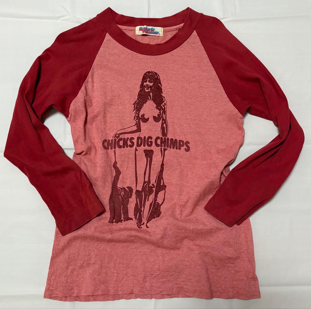 90s 希少　hysteric glamor ラグラン　ロンT