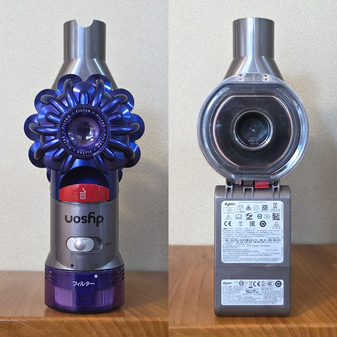 dyson V8 Slim Fluffy SV10K メンテナンス済み