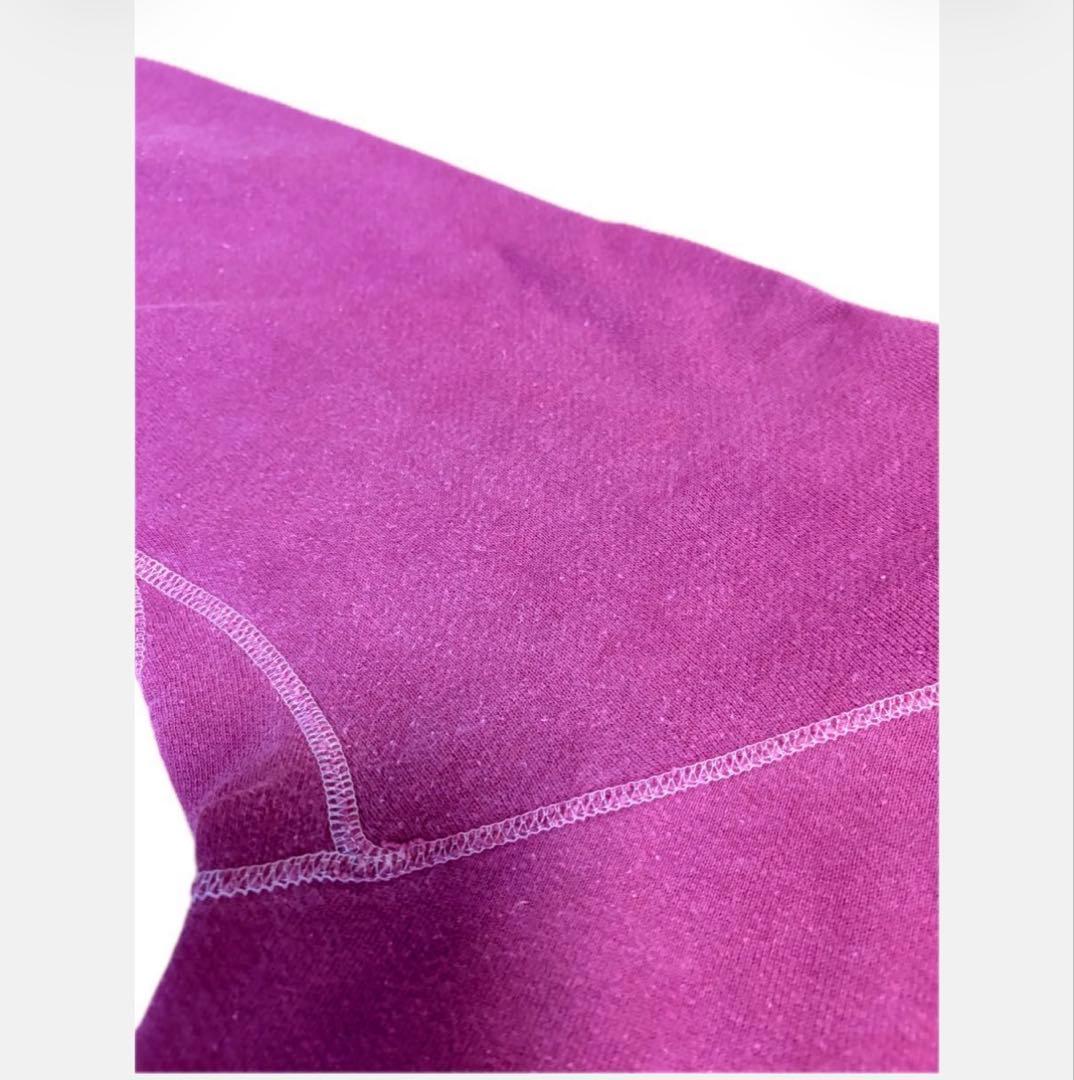 60's Flocky Print Vintage Sweat USA製