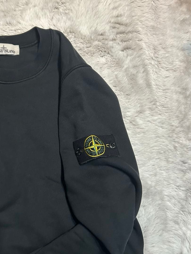 即完sサイズ　裏起毛　美品　STONE 　スウェットトレーナ