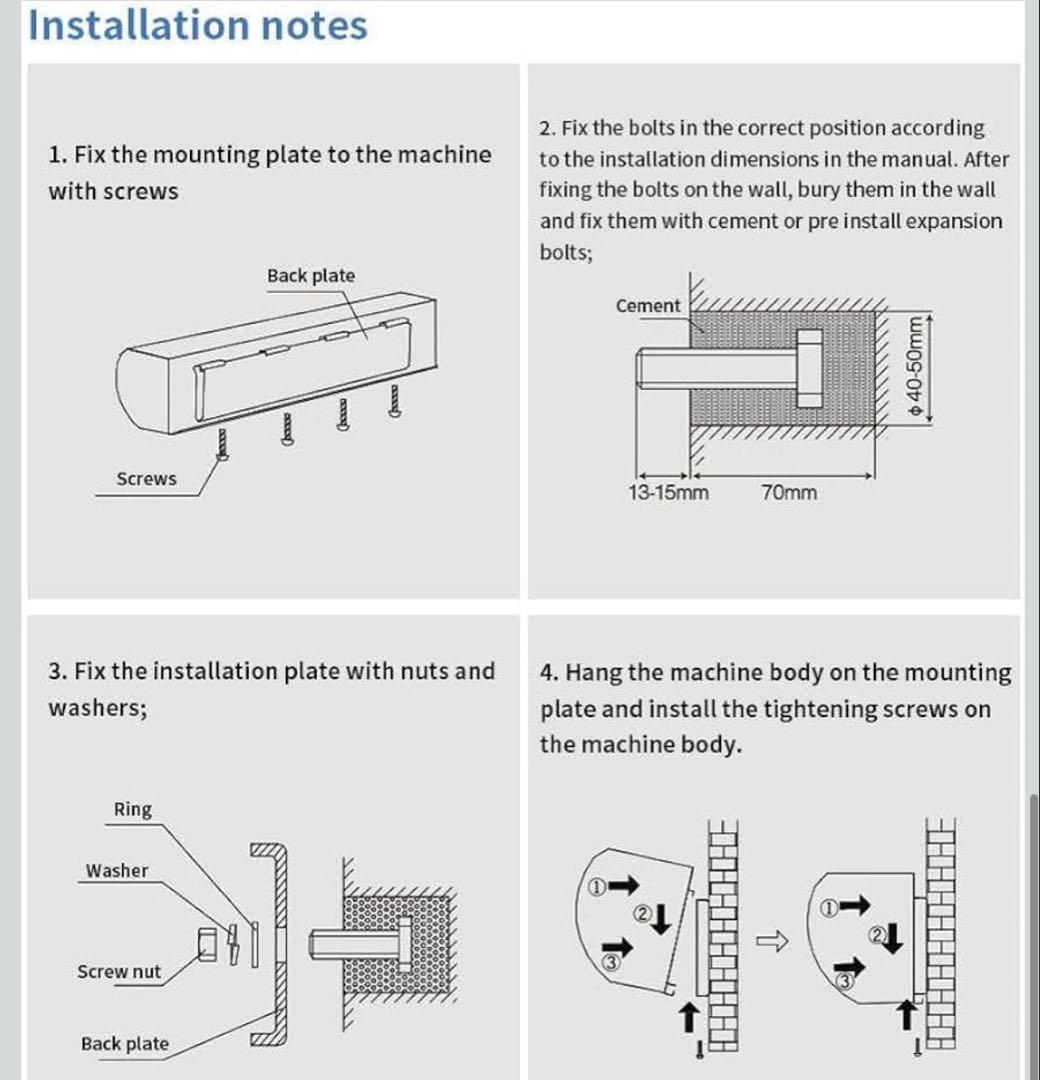 エアカーテンマシン、換気 カーテン 低騒音、2速制御、壁掛け式、簡単な設置、節電