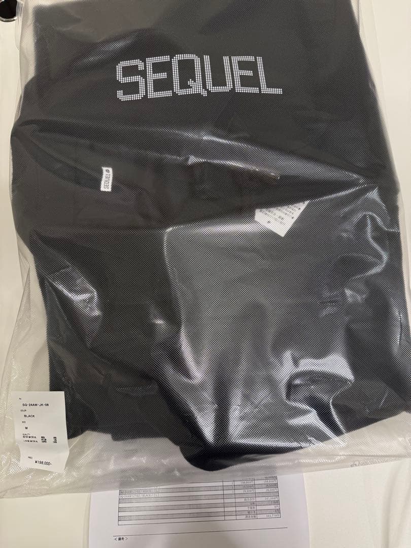 SEQUEL ダッフルコート 黒 M