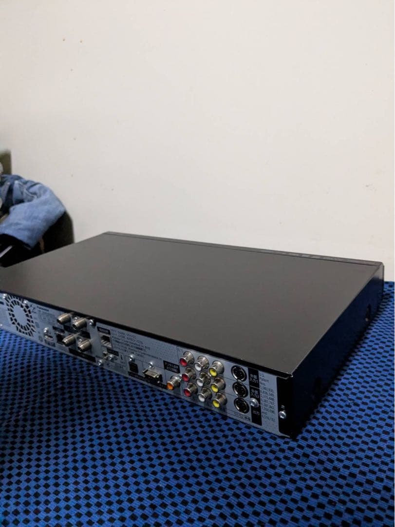 【最終値下げ】Panasonic ブルーレイレコーダー ブラック リモコン付き