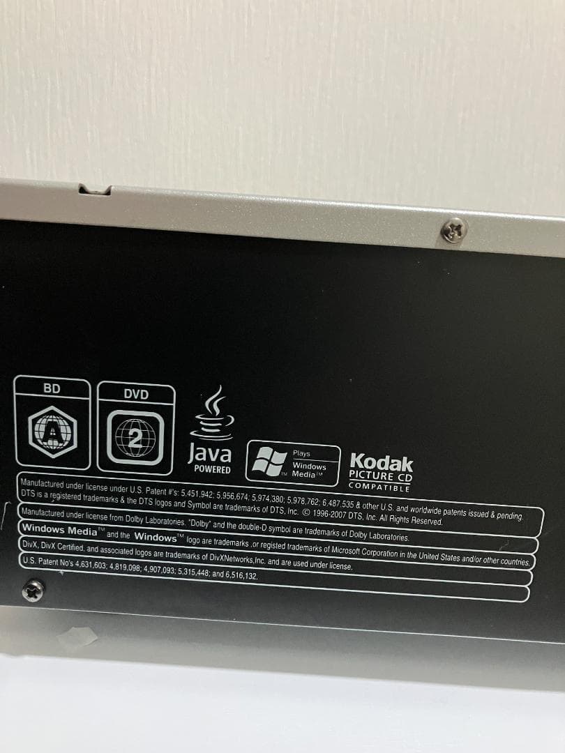 DENON DVD-2500BT BD/DVDビデオトランスポート（ジャンク）