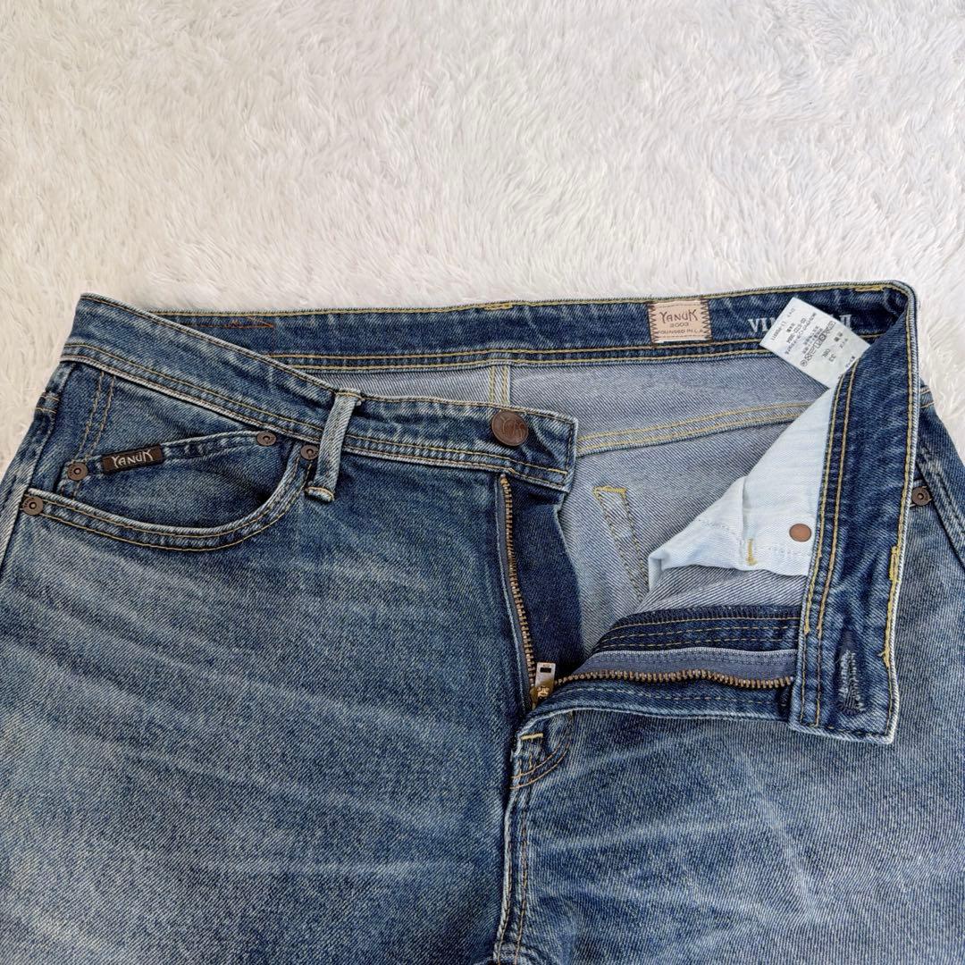 美品✨ YANUK VINCENTⅡ ストレート デニム 33 日本製